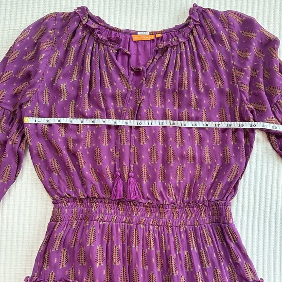 Oliphant Boho Peasant Mini Dress - Picture 3 of 7